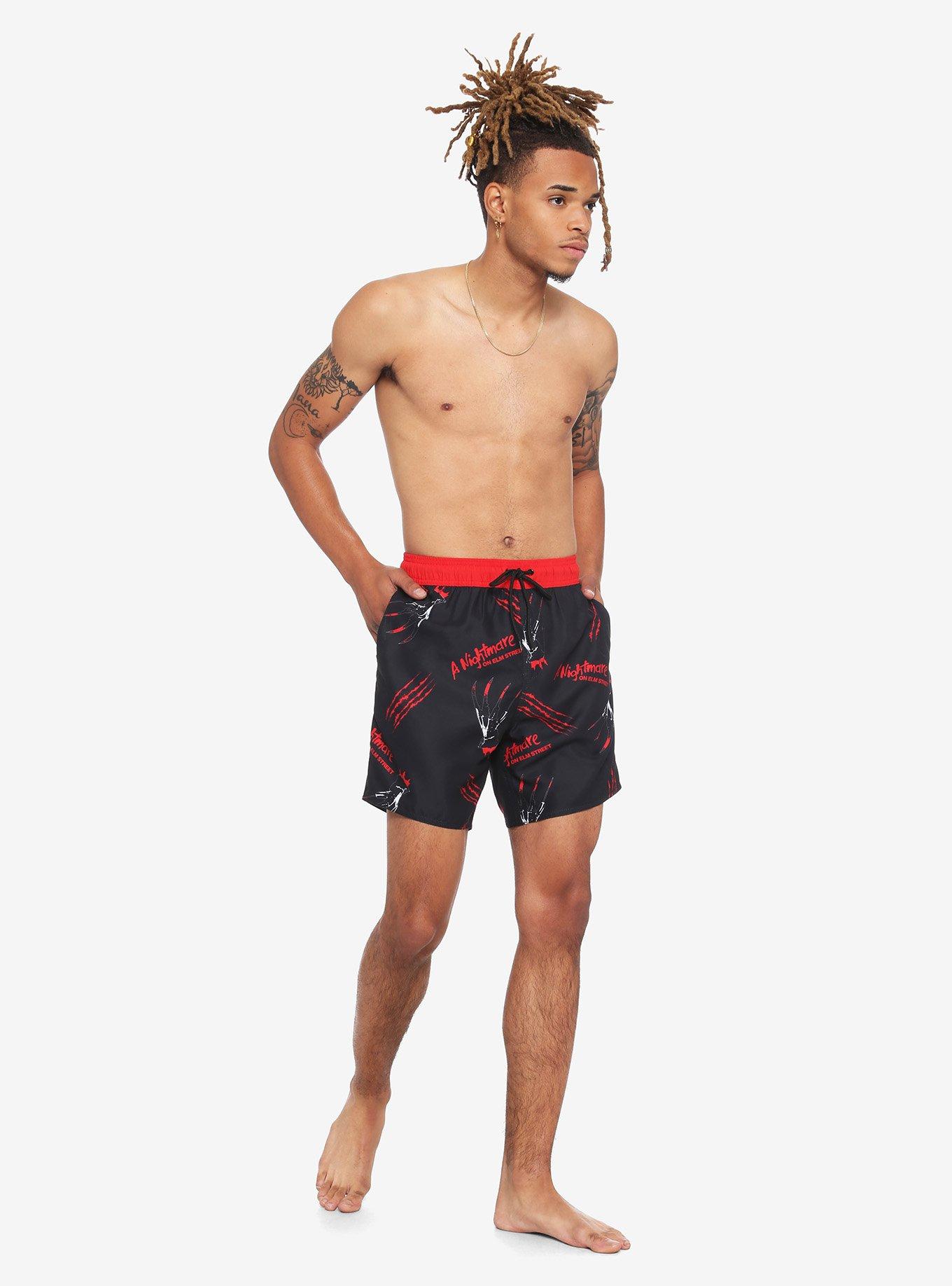 A Nightmare On Elm Street Glove Swim Trunks, MULTI, alternate