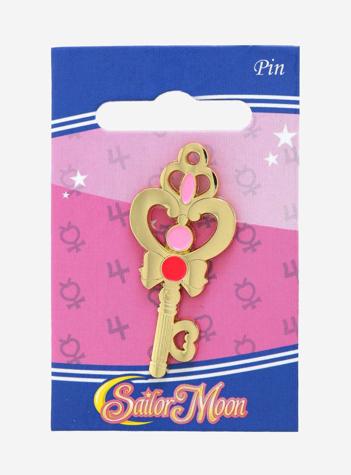 Sailor Moon Space-Time Key Enamel Pin, , alternate