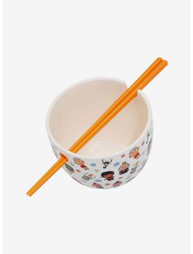Avatar: The Last Airbender Chibi Character Ramen Bowl With Chopsticks, , hi-res