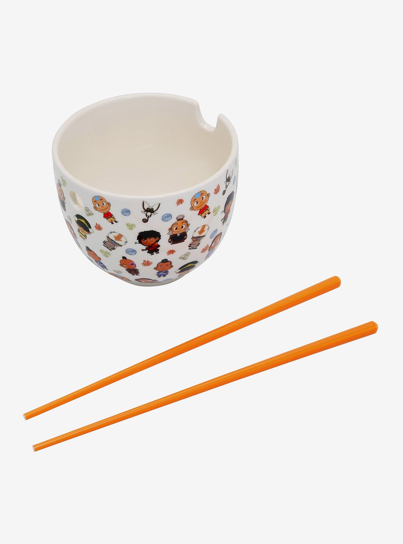 Avatar: The Last Airbender Chibi Character Ramen Bowl With Chopsticks, , alternate