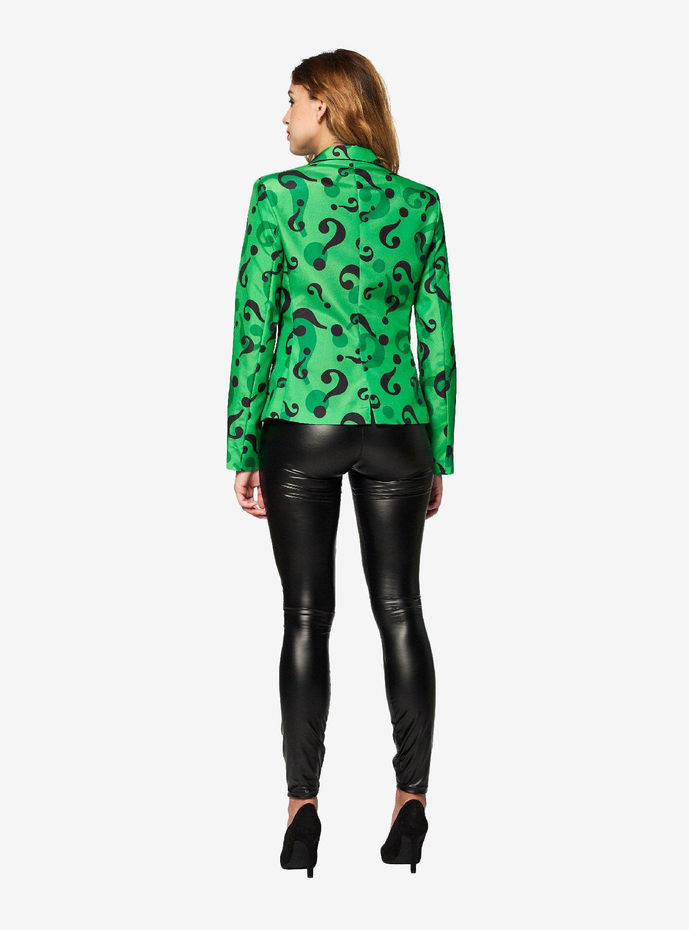 DC Comics Batman The Riddler Women's Halloween Blazer, , hi-res