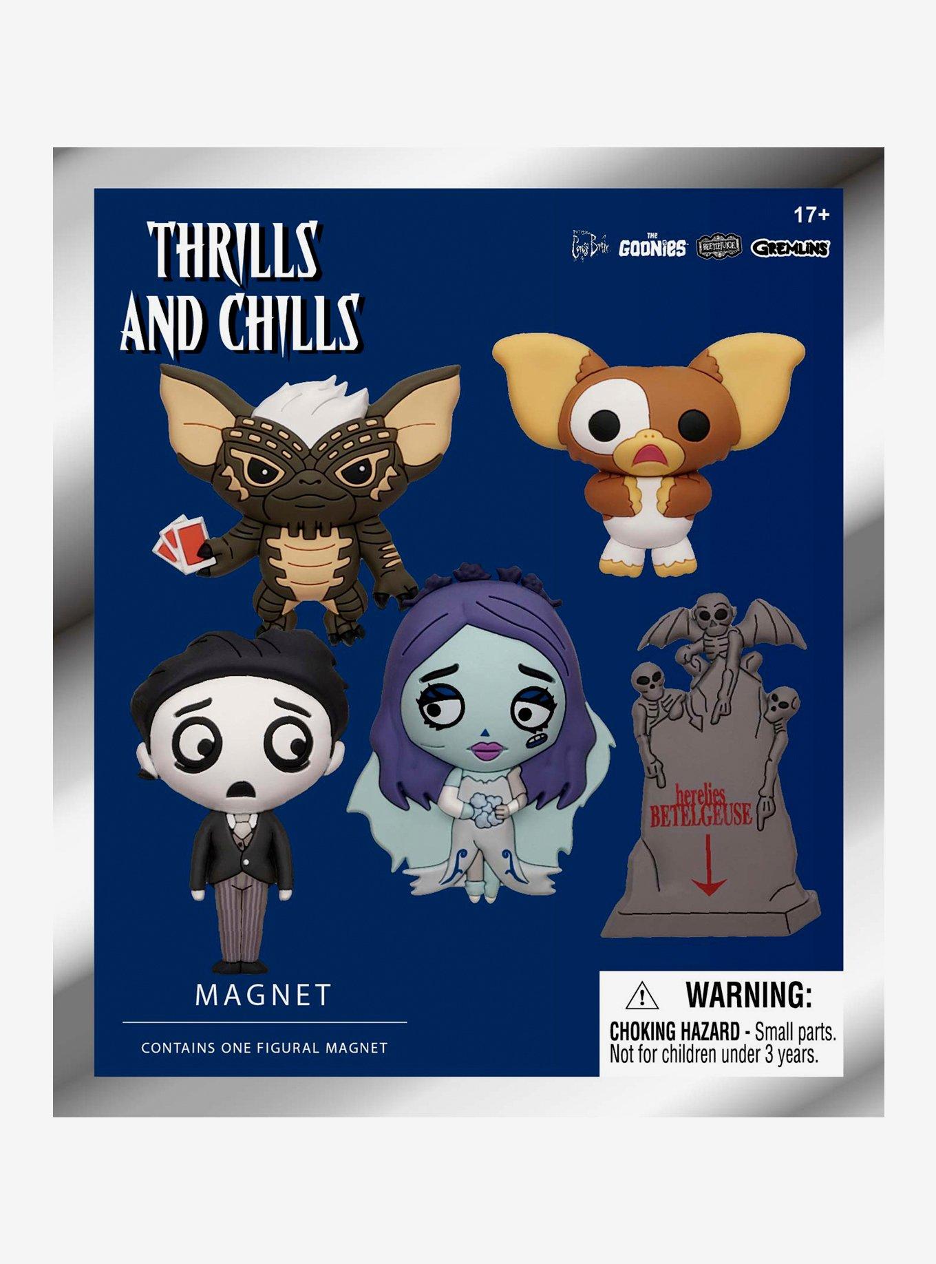 WB Horror Thrills And Chills Character Figural Bag Clip, , alternate