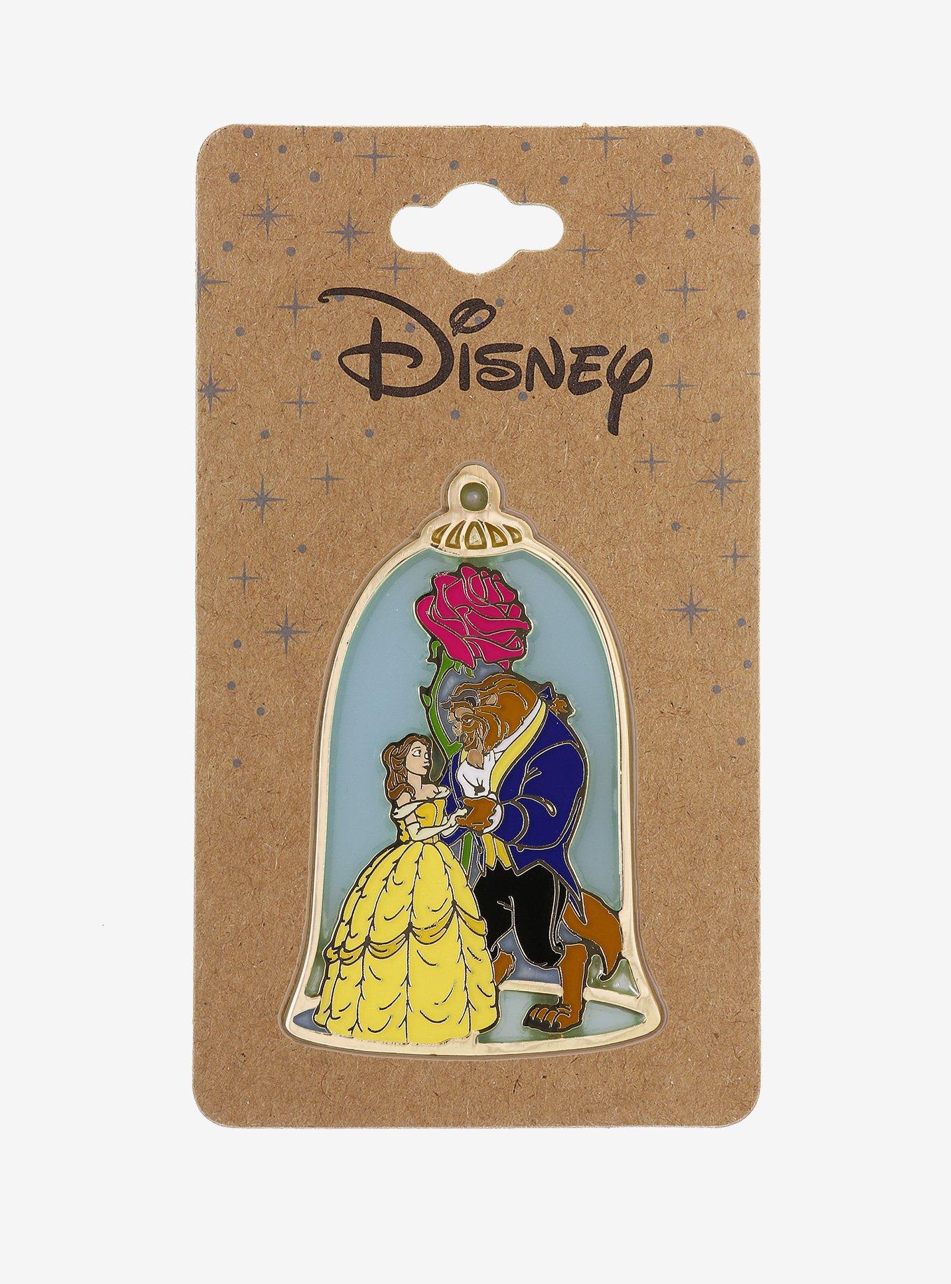 Disney Beauty and the Beast Enchanted Rose Dance Enamel Pin - BoxLunch Exclusive, , alternate