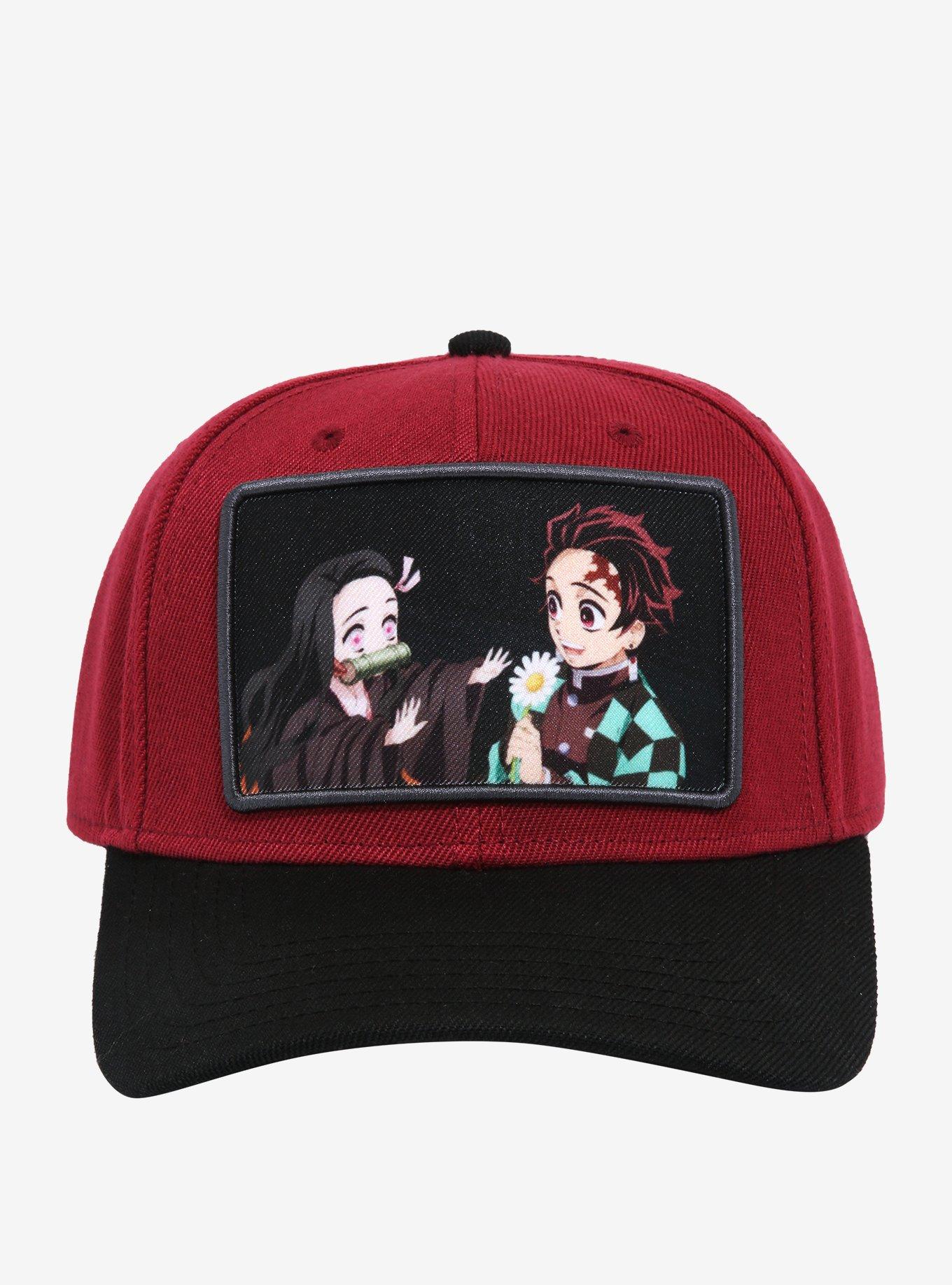 Demon Slayer: Kimetsu No Yaiba Nezuko & Tanjiro Snapback Hat, , alternate