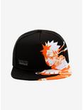 Naruto Shippuden Orange & White Photo Snapback Hat, , alternate