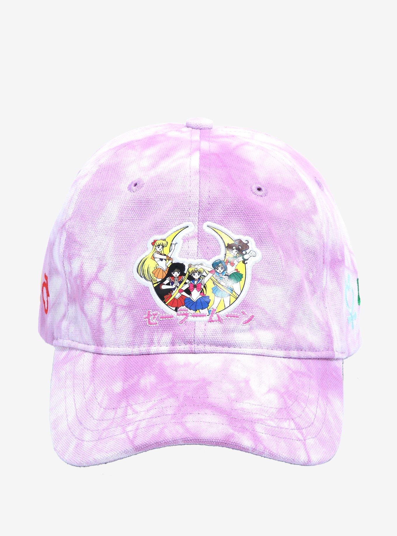 Sailor Moon Group Purple Wash Dad Cap, , alternate