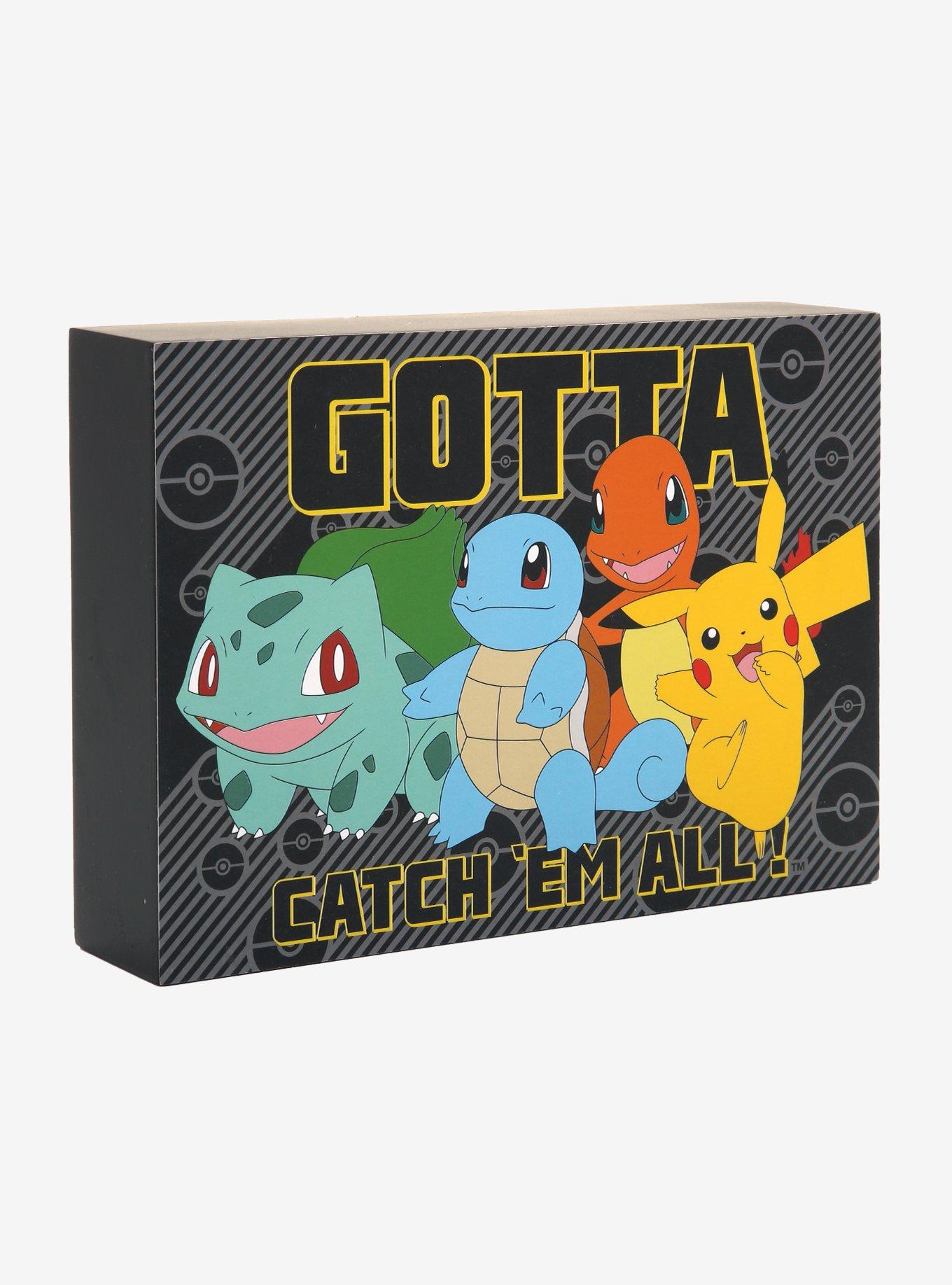 Pokemon Gotta Catch 'Em All Wood Block Art, , alternate