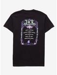 The Nightmare Before Christmas Jack Skellington Scary Face Girls T-Shirt, MULTI, alternate