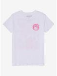 Hello Kitty Strawberry Milk Boyfriend Fit Girls T-Shirt, PINK, alternate
