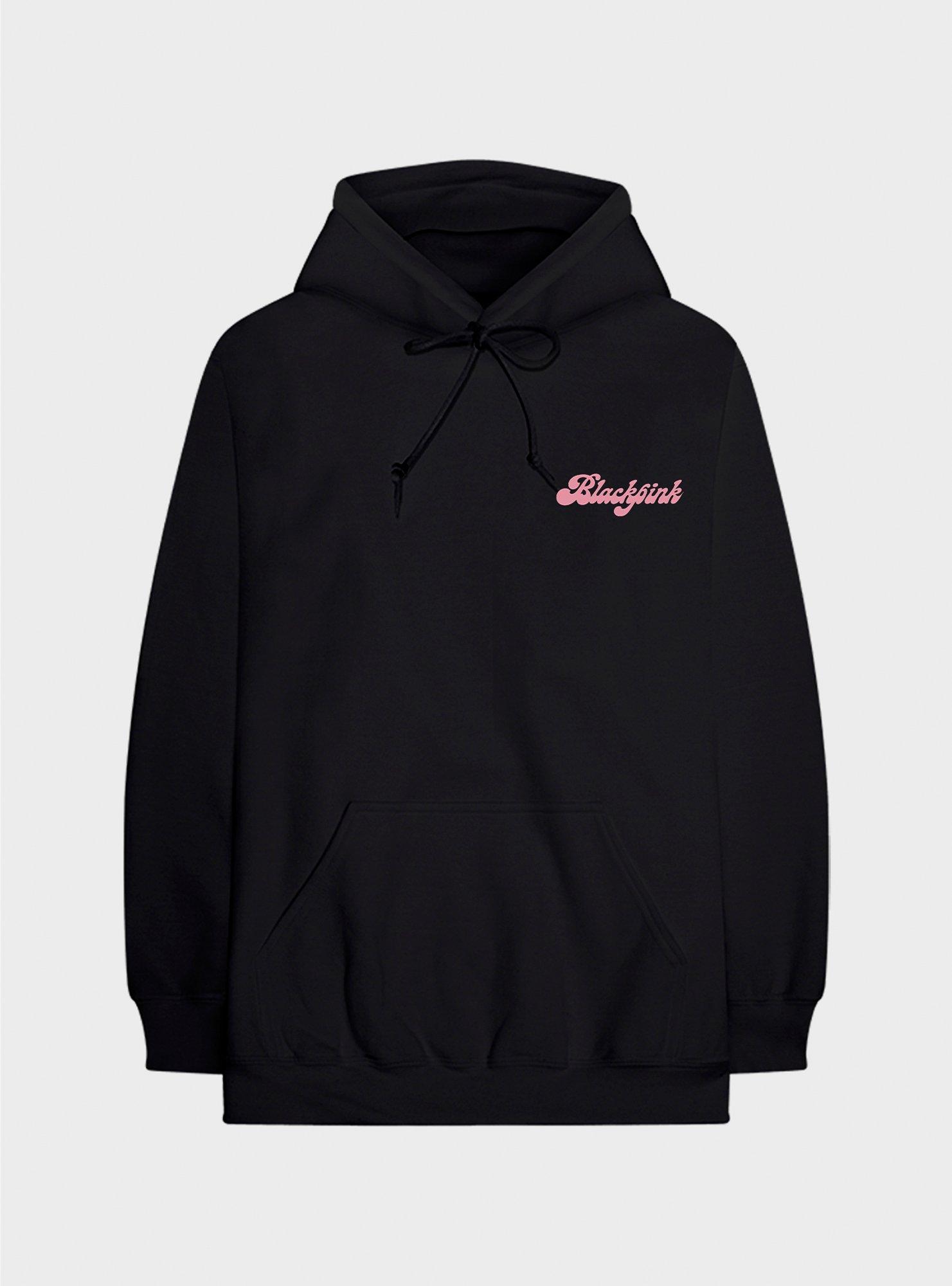 Blackpink Group Girls Hoodie, BLACK, alternate