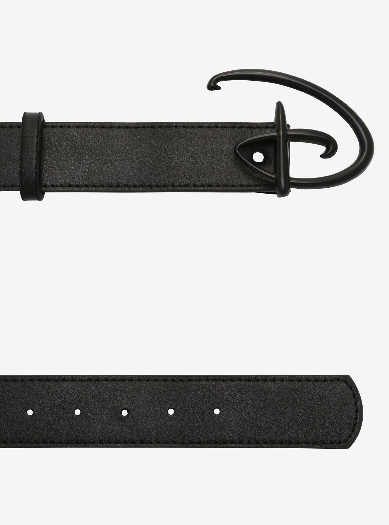 Buckle-Down Disney Black Logo 1 1/2 Inch Belt, MULTI, alternate