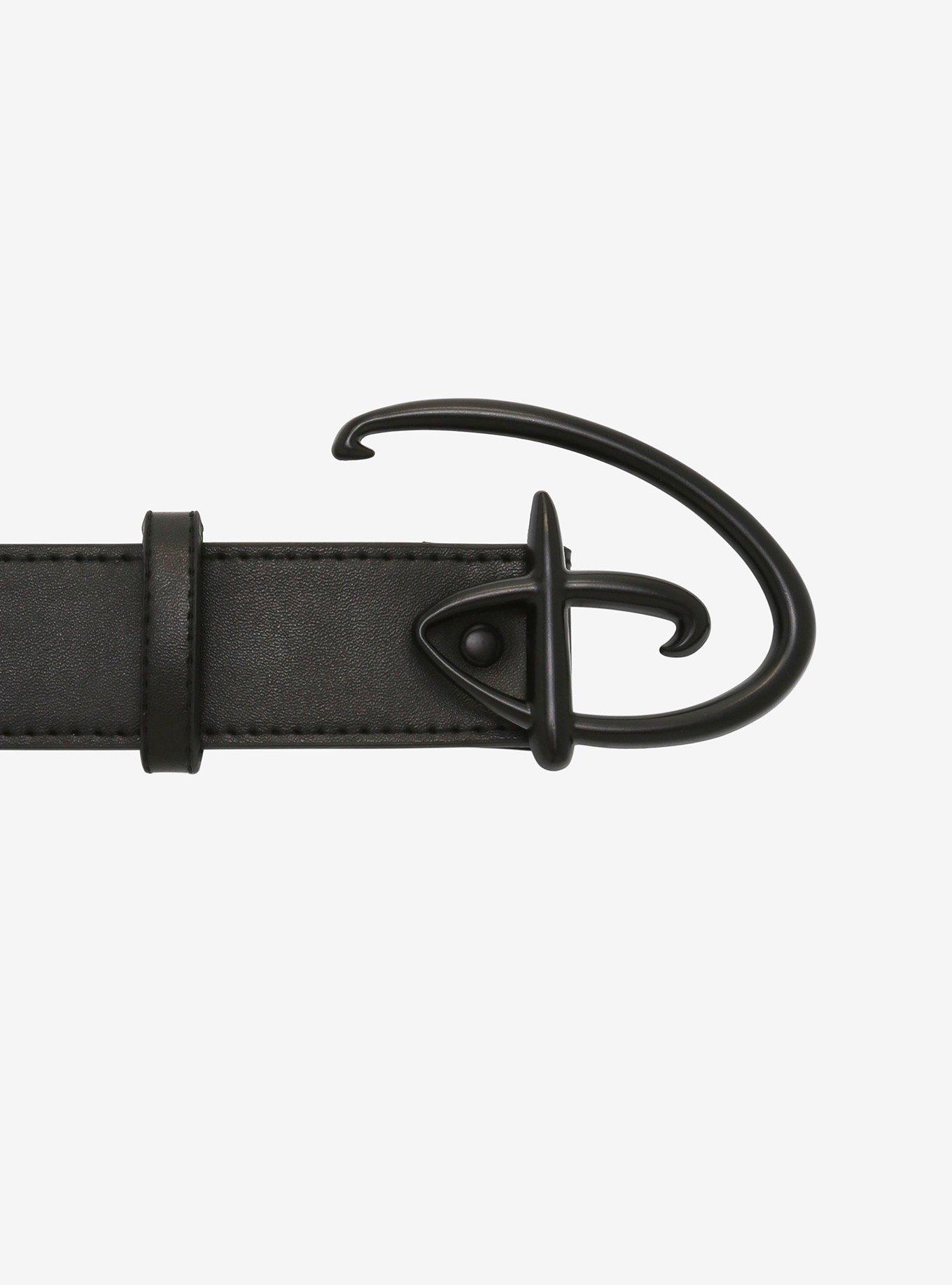 Buckle-Down Disney Black Logo 1 1/2 Inch Belt, MULTI, alternate