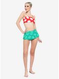 Disney Lilo & Stitch Leaf Print Swim Top, MULTI, alternate