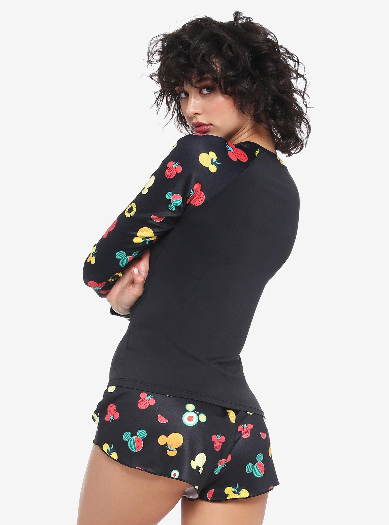 Disney Mickey Mouse Fruits Rash Guard, MULTI, alternate