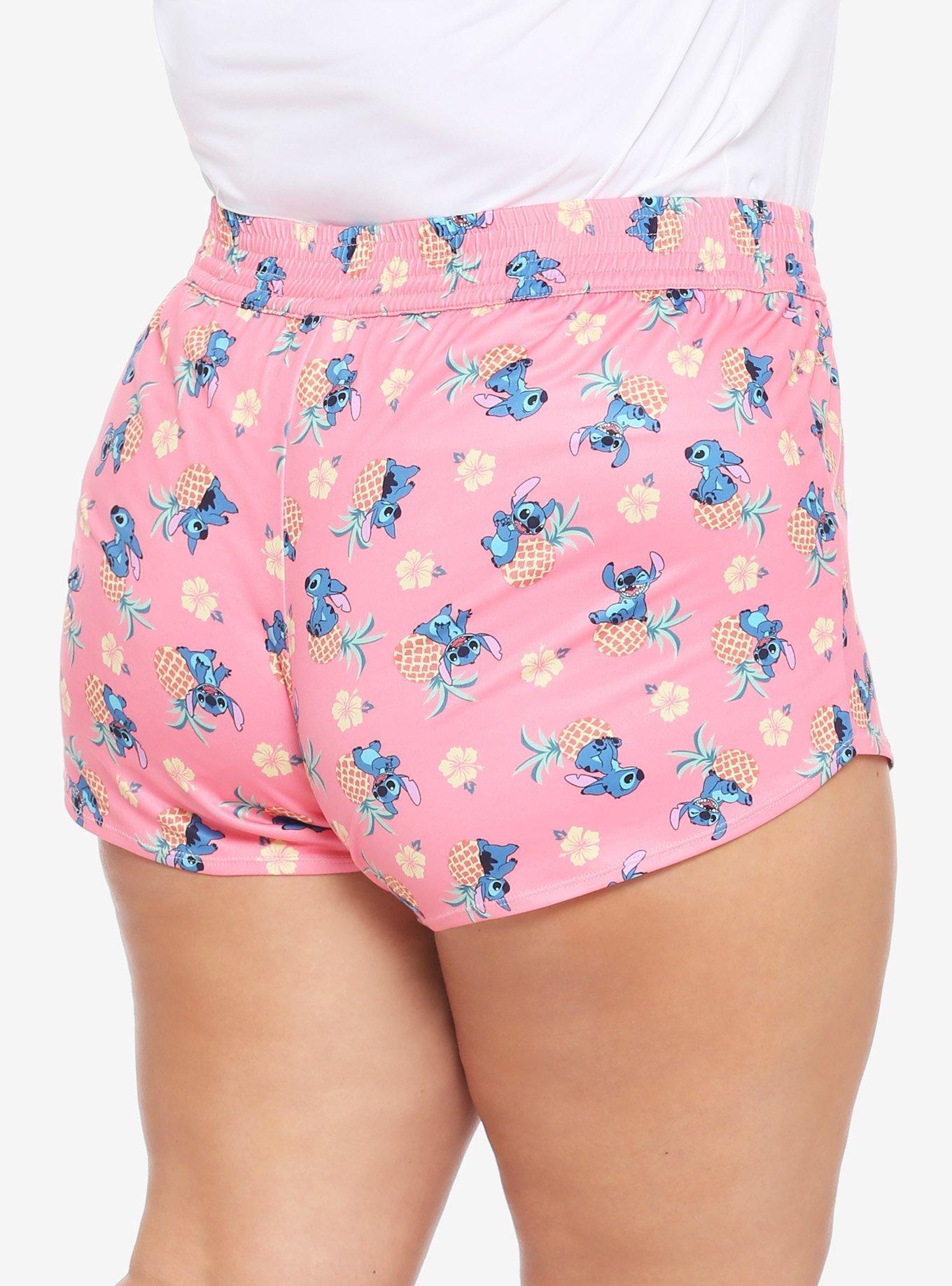 Disney Lilo & Stitch Pineapple Boardshorts Plus Size, MULTI, alternate