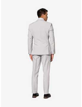 Opposuits Men's Groovy Grey Solid Color Suit, , hi-res