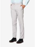 Opposuits Men's Groovy Grey Solid Color Suit, GREY, alternate