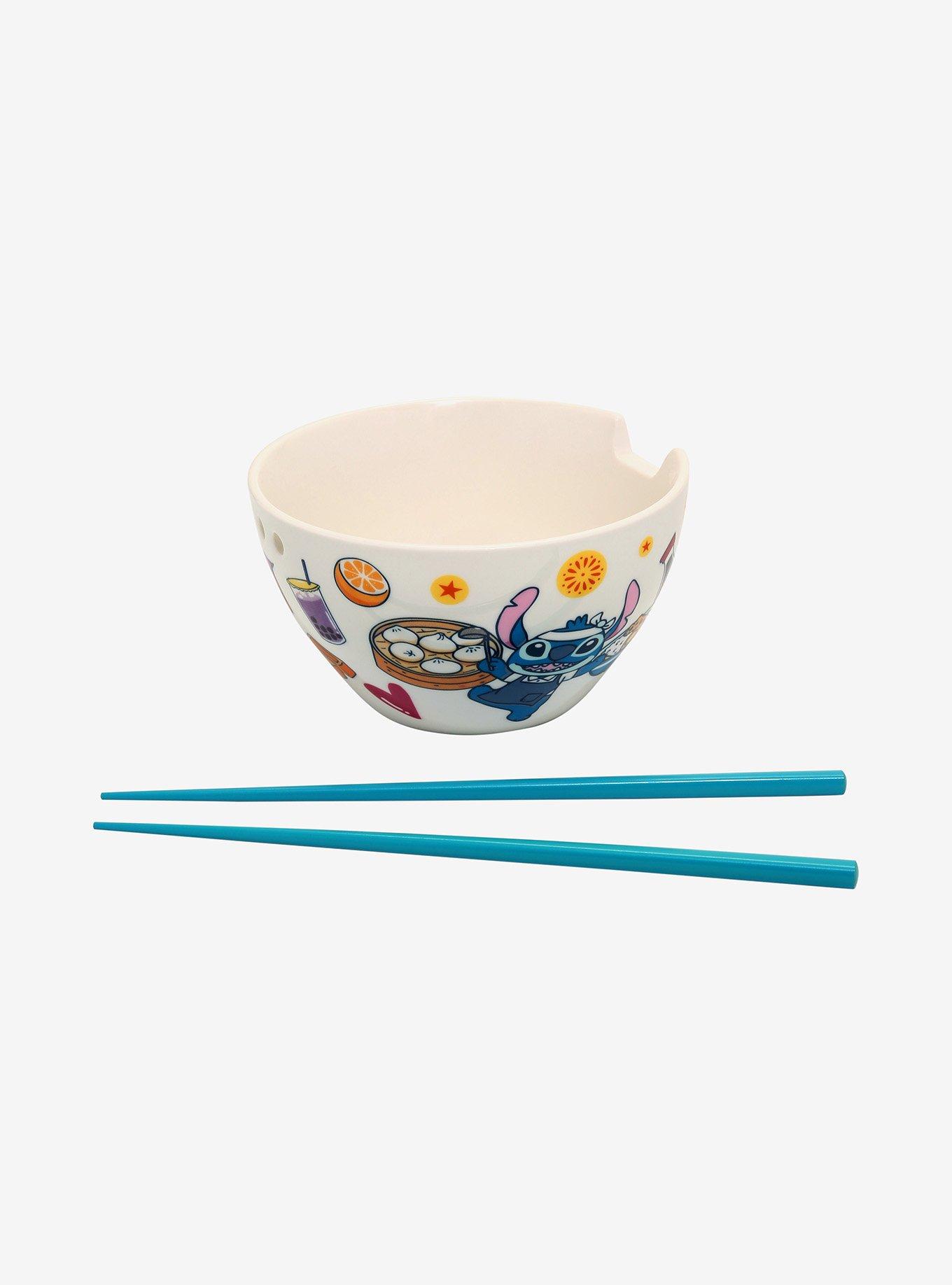 Disney Lilo & Stitch Chef Ramen Bowl & Chopsticks, , alternate