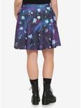 Disney Lilo & Stitch Cosmic Stitch Skater Skirt Plus Size, MULTI, alternate