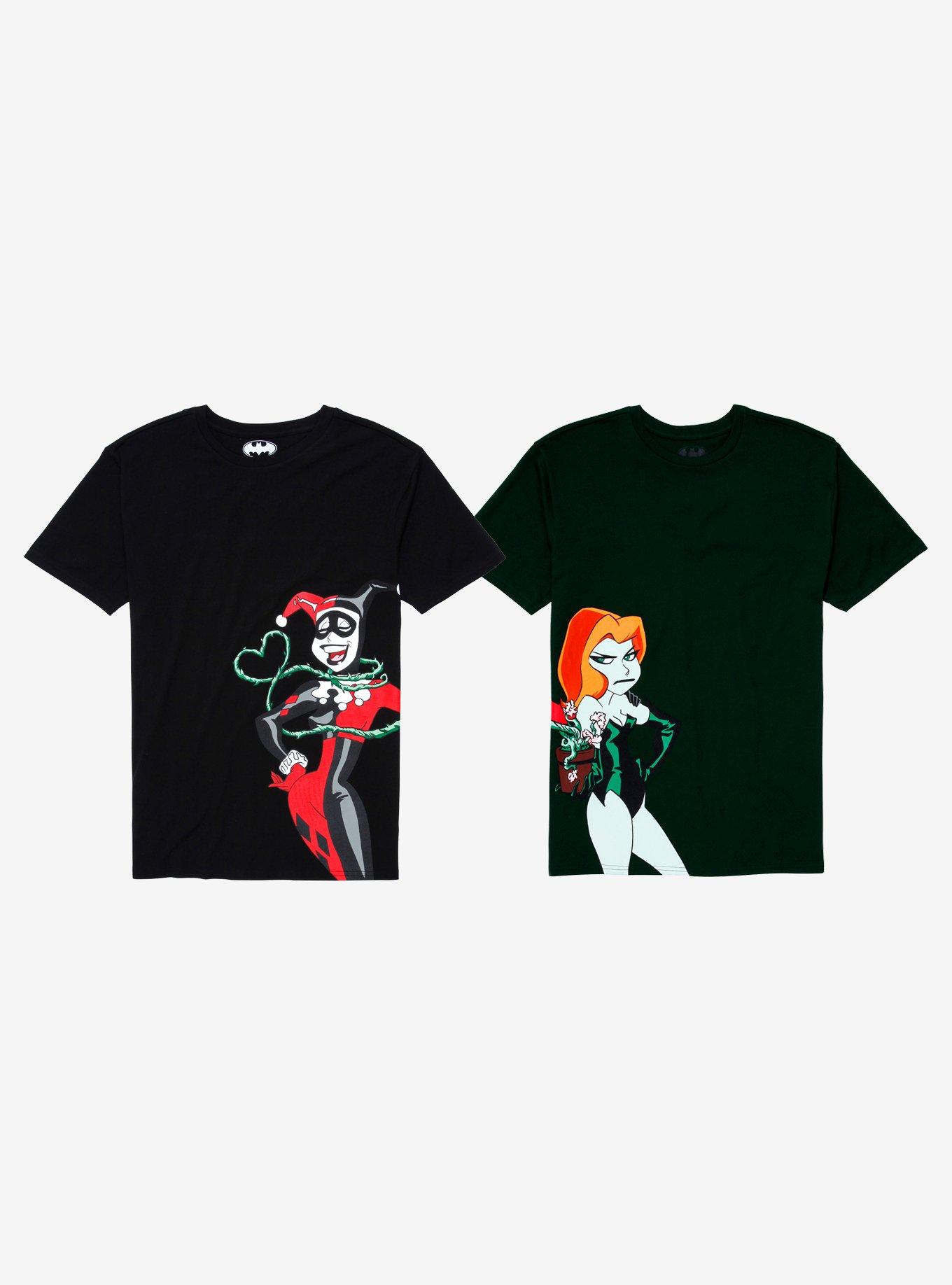 DC Comics Harley Quinn Couples T-Shirt - BoxLunch Exclusive, BLACK, alternate