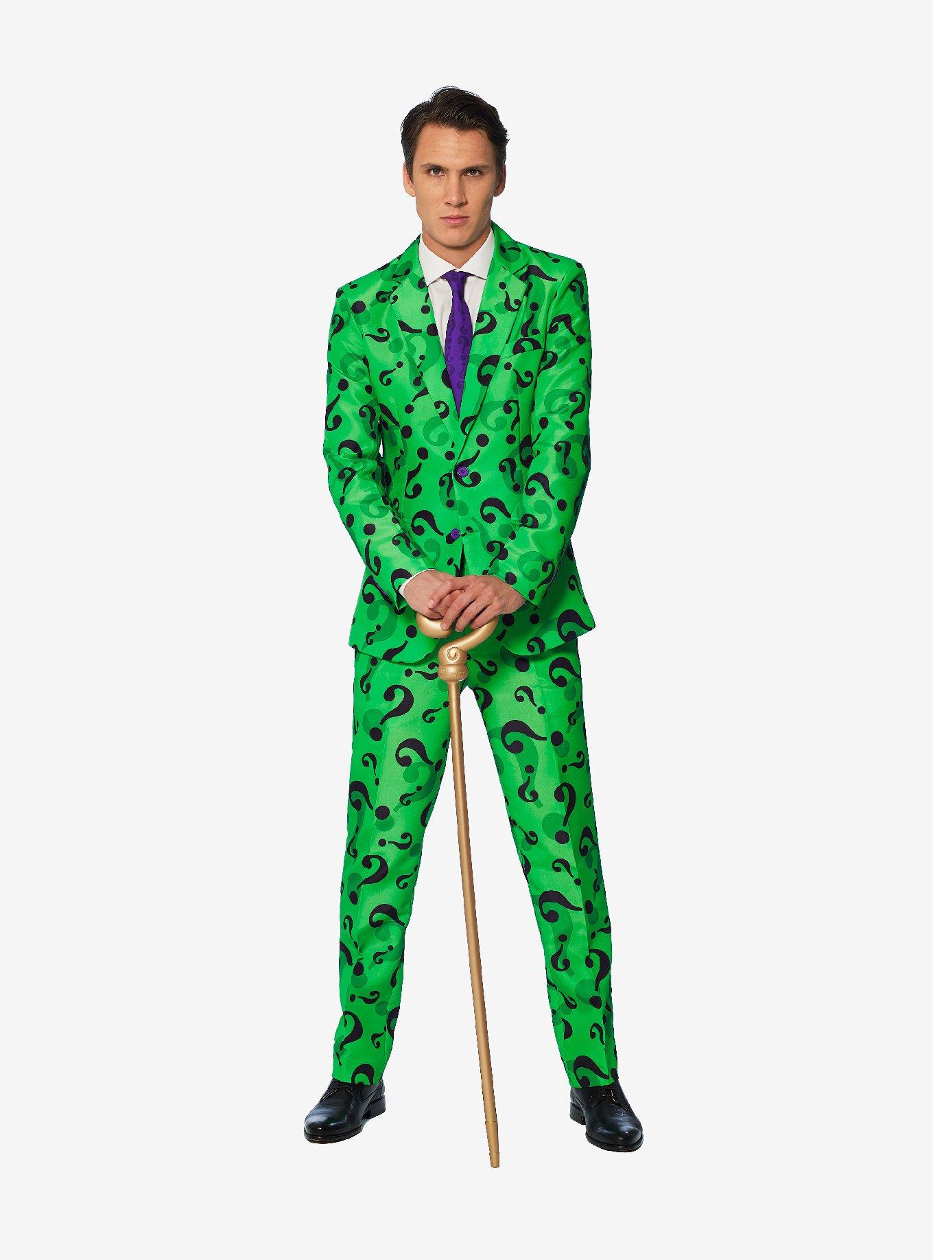 DC Comics Batman The Riddler Men's Halloween Suit