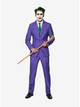 DC Comics The Joker Men's Halloween Suit, PURPLE, alternate