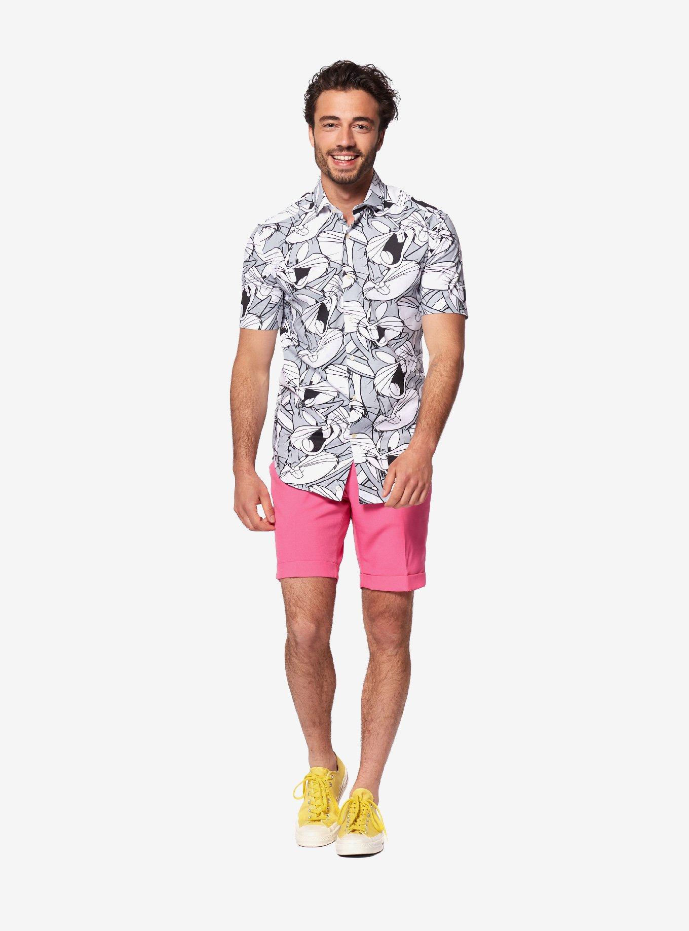 Looney Tunes Men's Bugs Bunny Summer Shirt, , hi-res