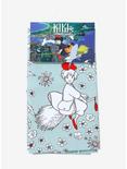 Studio Ghibli Kiki's Delivery Service Kiki & Jiji Floral Kitchen Towel Set, , alternate