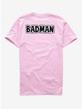 Dragon Ball Z Vegeta Badman T-Shirt, PINK, alternate