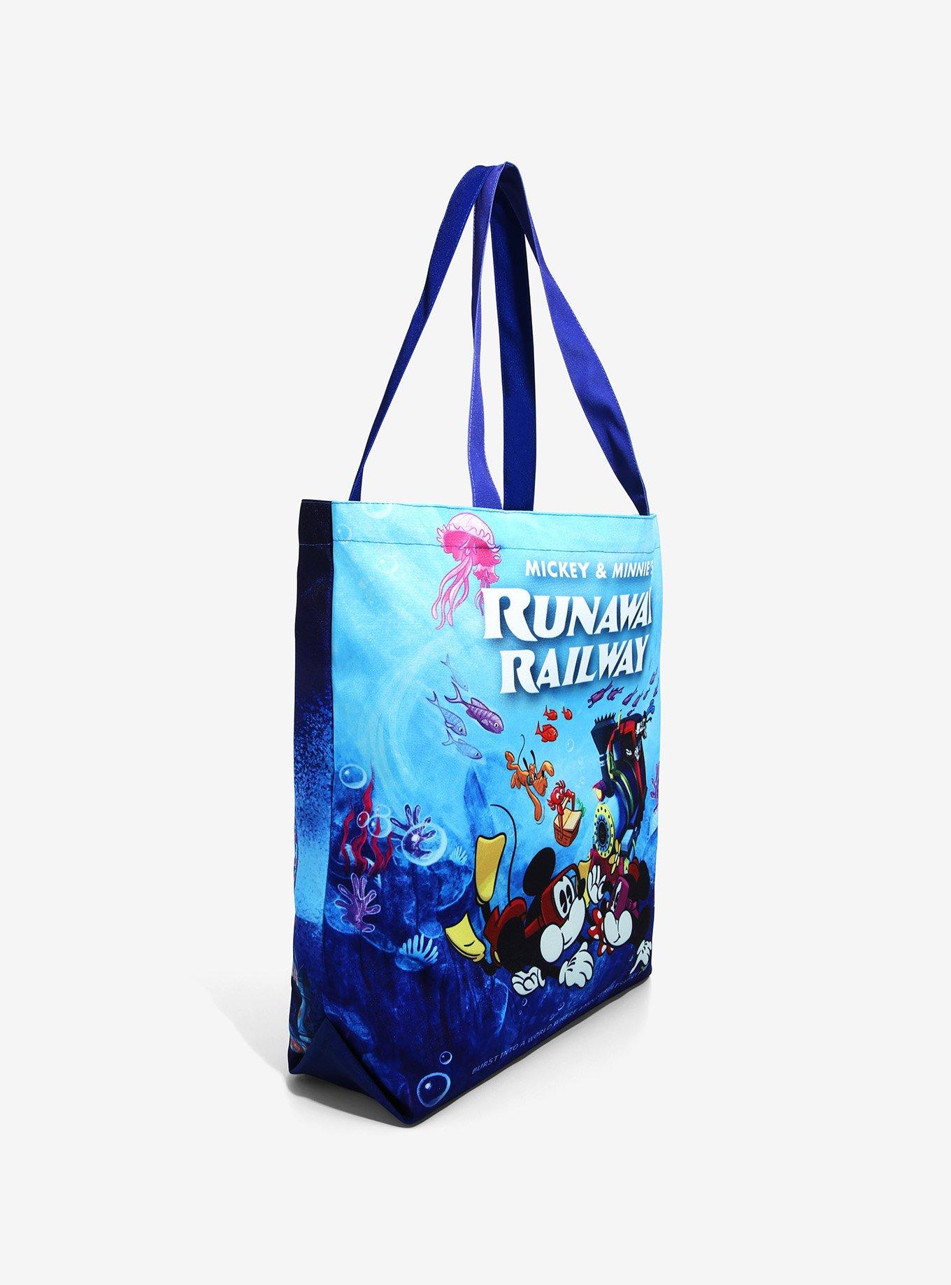 Disney Mickey & Minnie's Runaway Railway Tote - BoxLunch Exclusive, , alternate