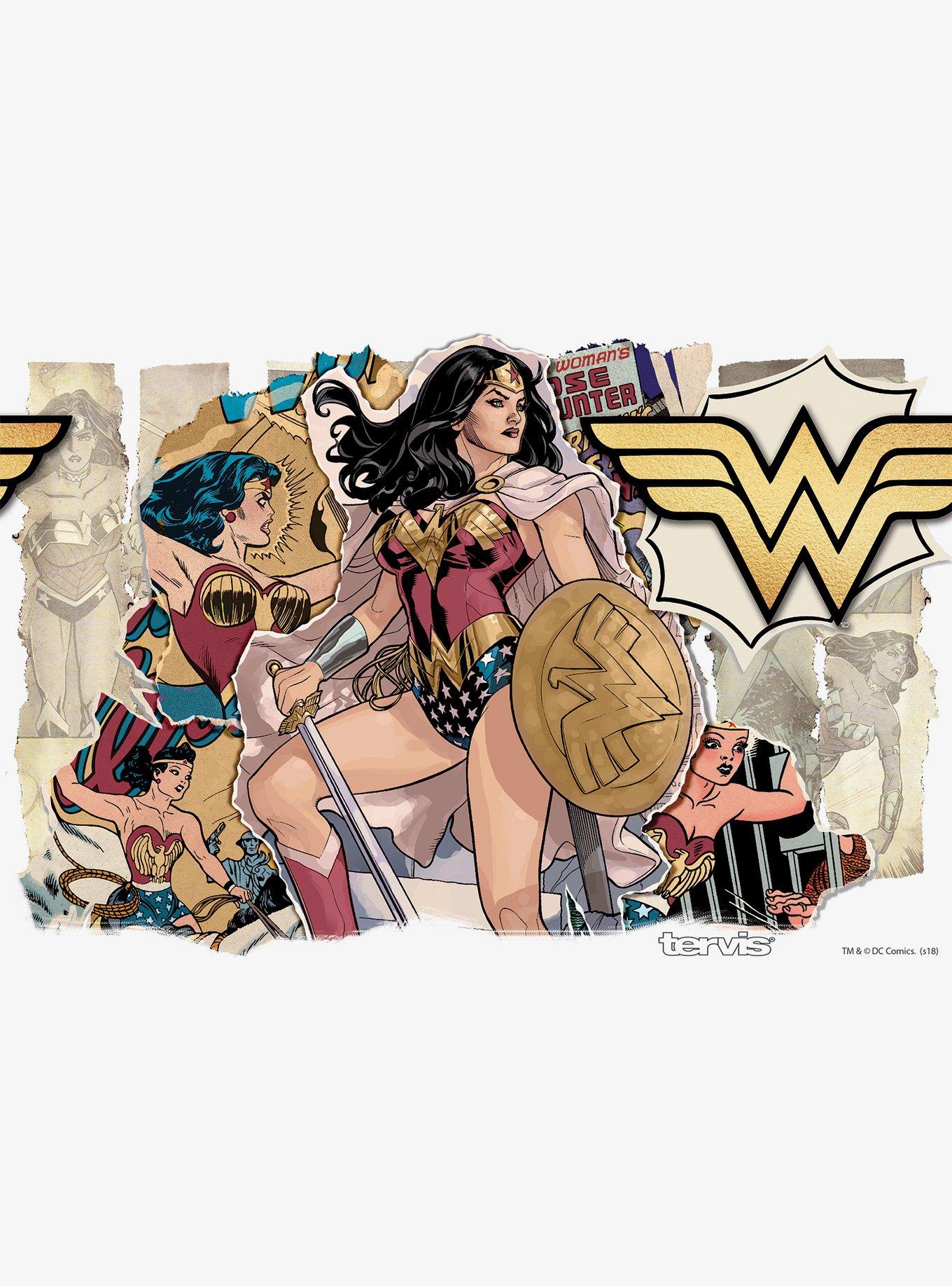 DC Comics Wonder Woman Lineage 30oz Stainless Steel Tumbler With Lid, , alternate