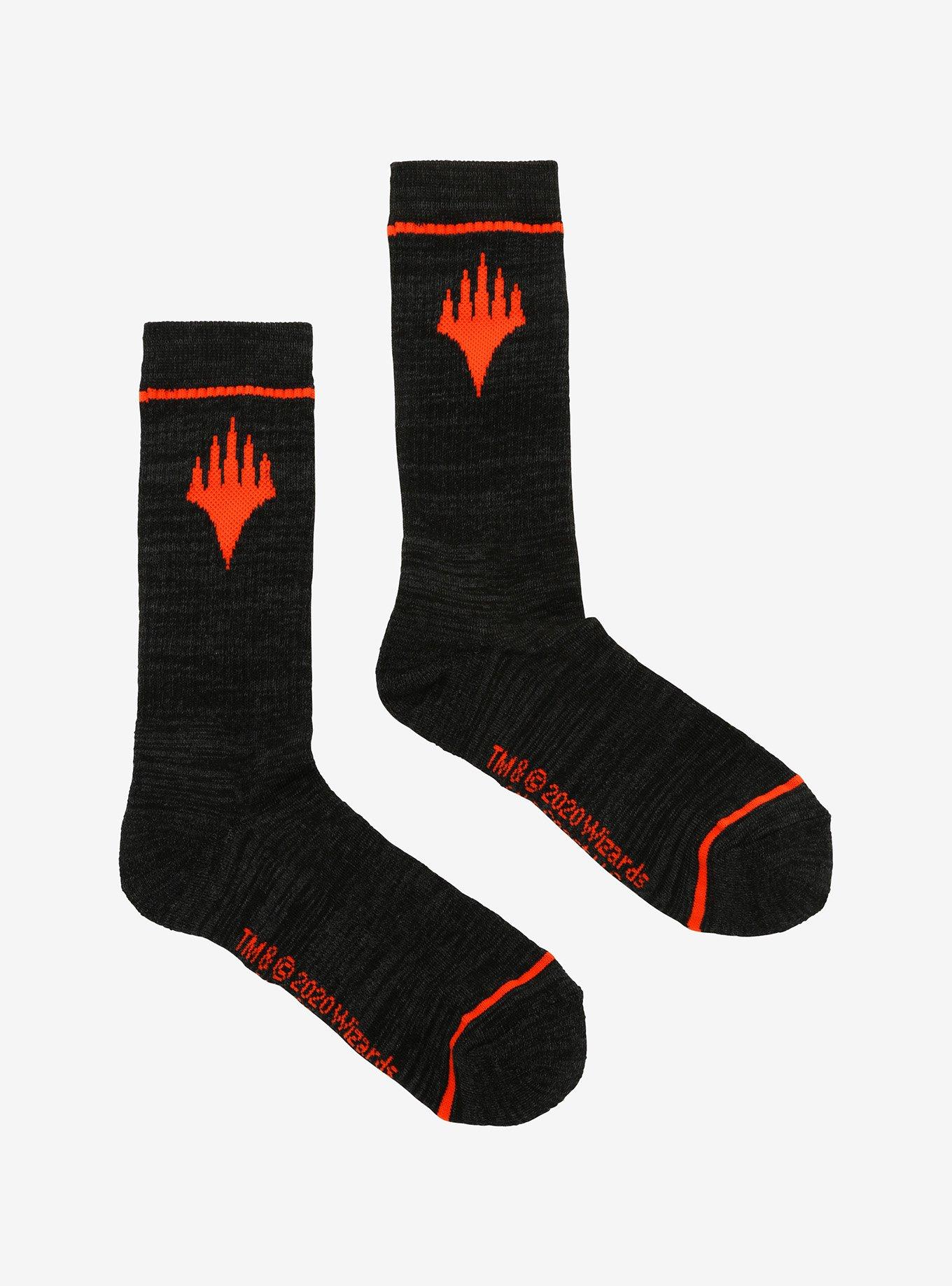 Magic The Gathering Planeswalker Crew Socks, , alternate