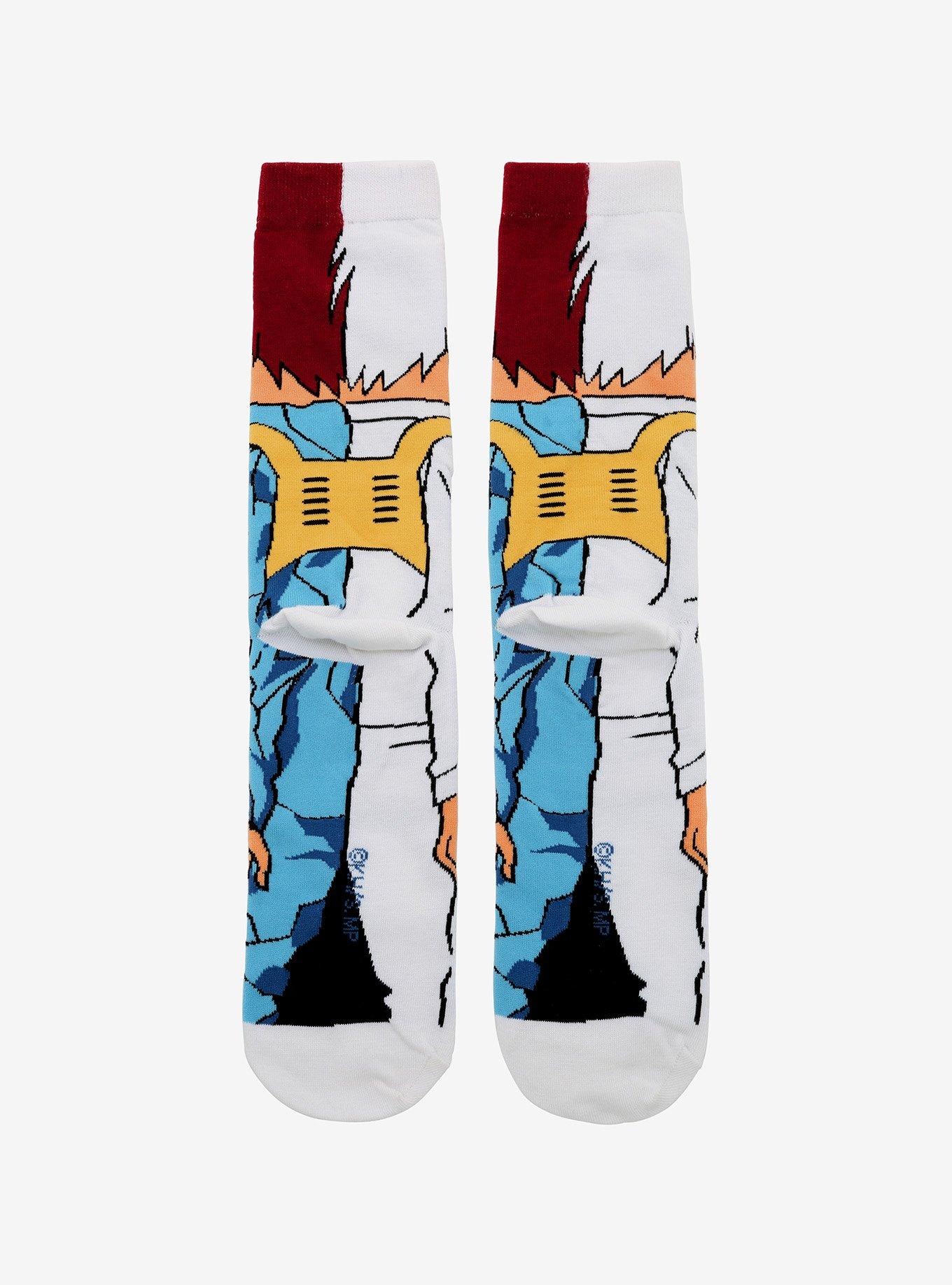My Hero Academia Todoroki Crew Socks, , alternate