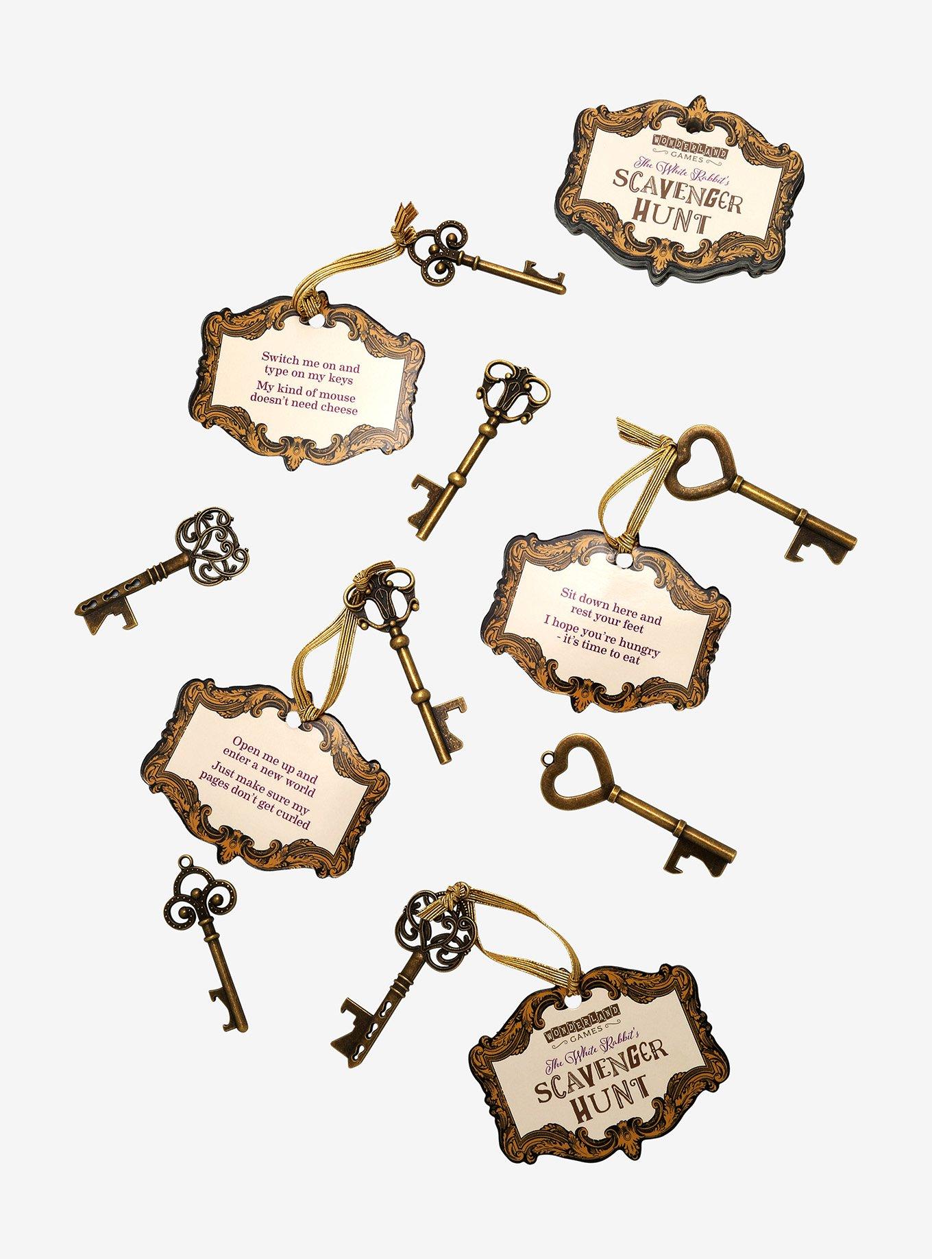 Alice in Wonderland The White Rabbit's Scavenger Hunt Game, , alternate