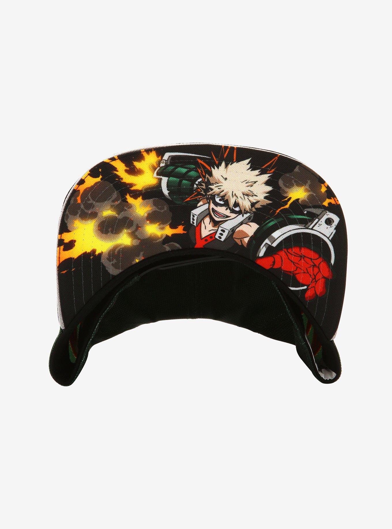 My Hero Academia Bakugo Suit Snapback Hat, , alternate