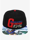 Mobile Suit Gundam Logo Snapback Hat, , alternate