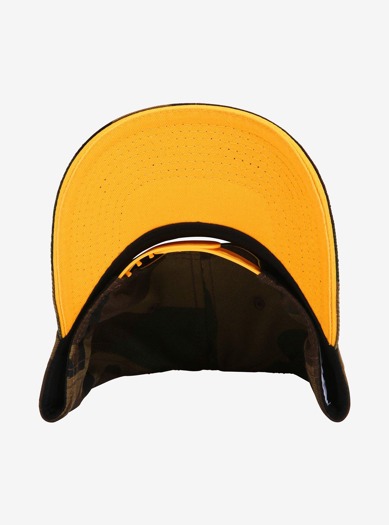 Jurassic Park Camo Snapback Hat, , alternate