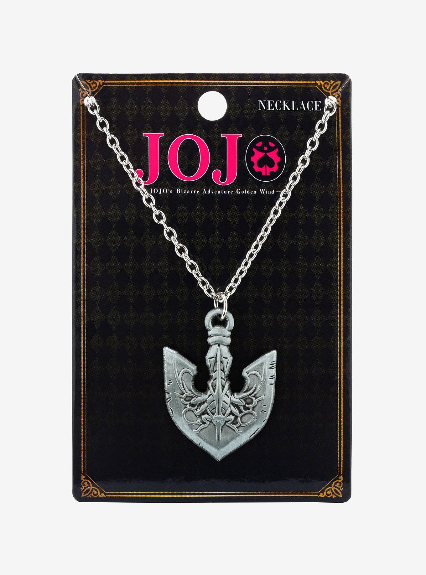 Trigram JJBA Jojo Bizarre Adventure Merch Anime Stone Ocean Stand Insect  Arrow Pendant Necklace : : Clothing, Shoes & Accessories