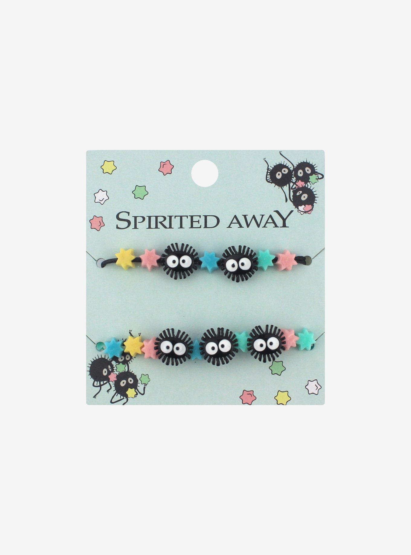 Studio Ghibli Spirited Away Soot Sprites & Candy Stars Bracelet Set