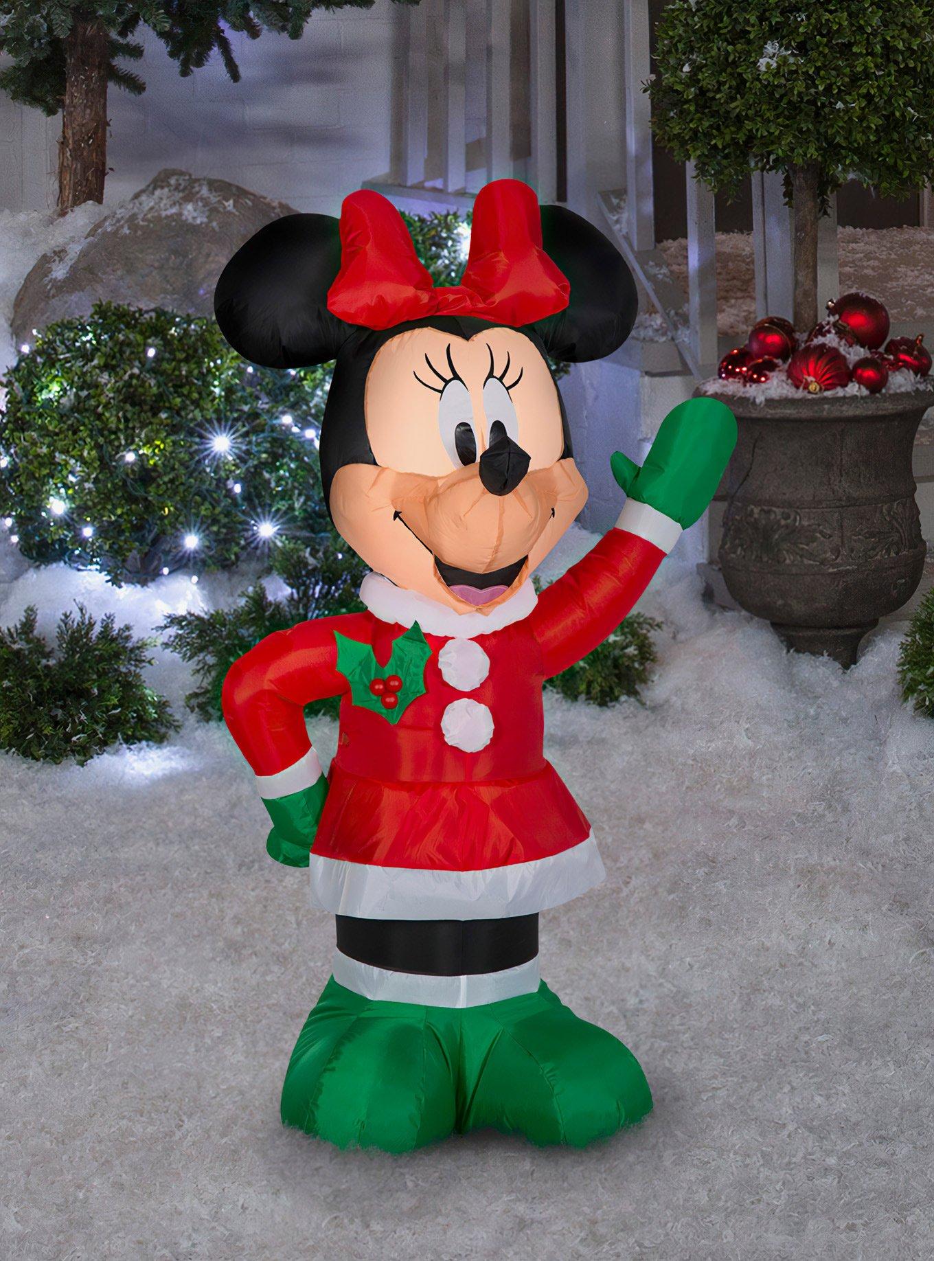 Disney Minnie Mouse Holiday Inflatable Décor, , alternate