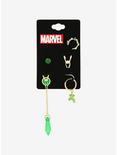 Marvel Loki Mismatch Earring Set, , alternate
