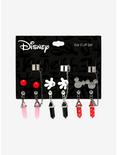 Disney Mickey Mouse Crystal Cuff Earring Set, , alternate