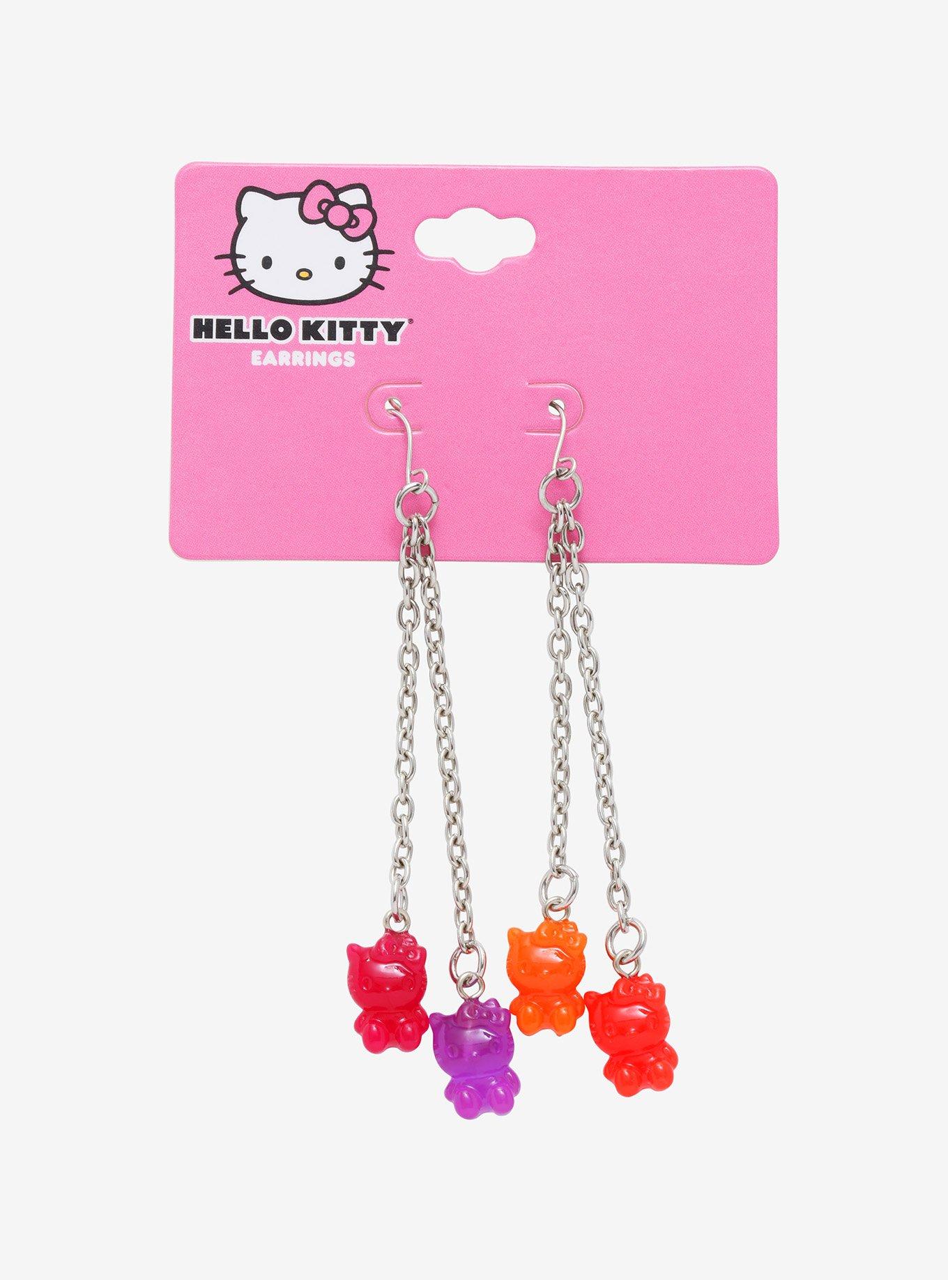 Hello Kitty Candy Chain Earrings, , alternate