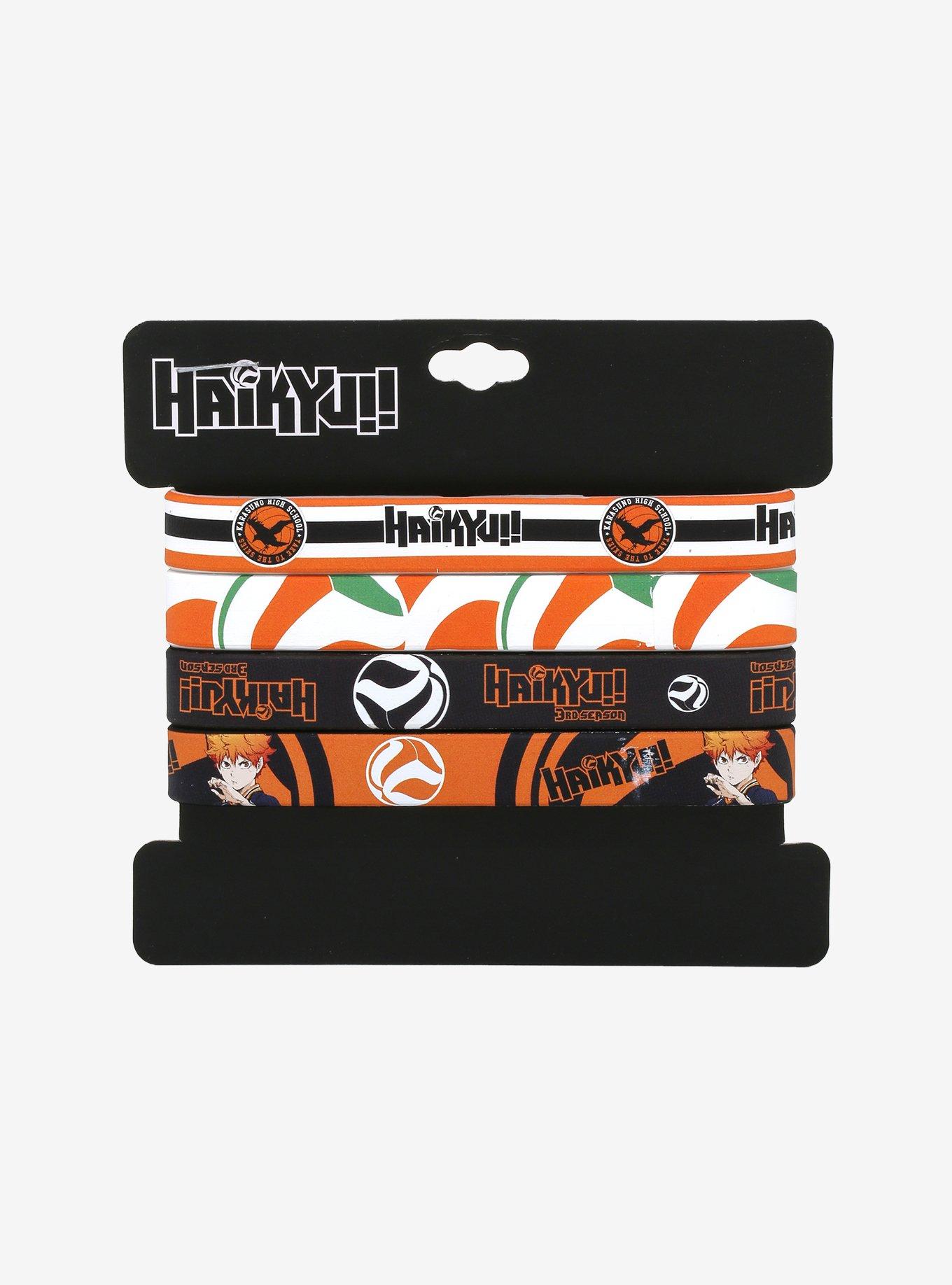 Haikyu!! 3rd Season Rubber Bracelet Set, , alternate