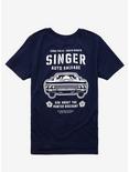 Supernatural Singer Auto Salvage T-Shirt, NAVY, alternate