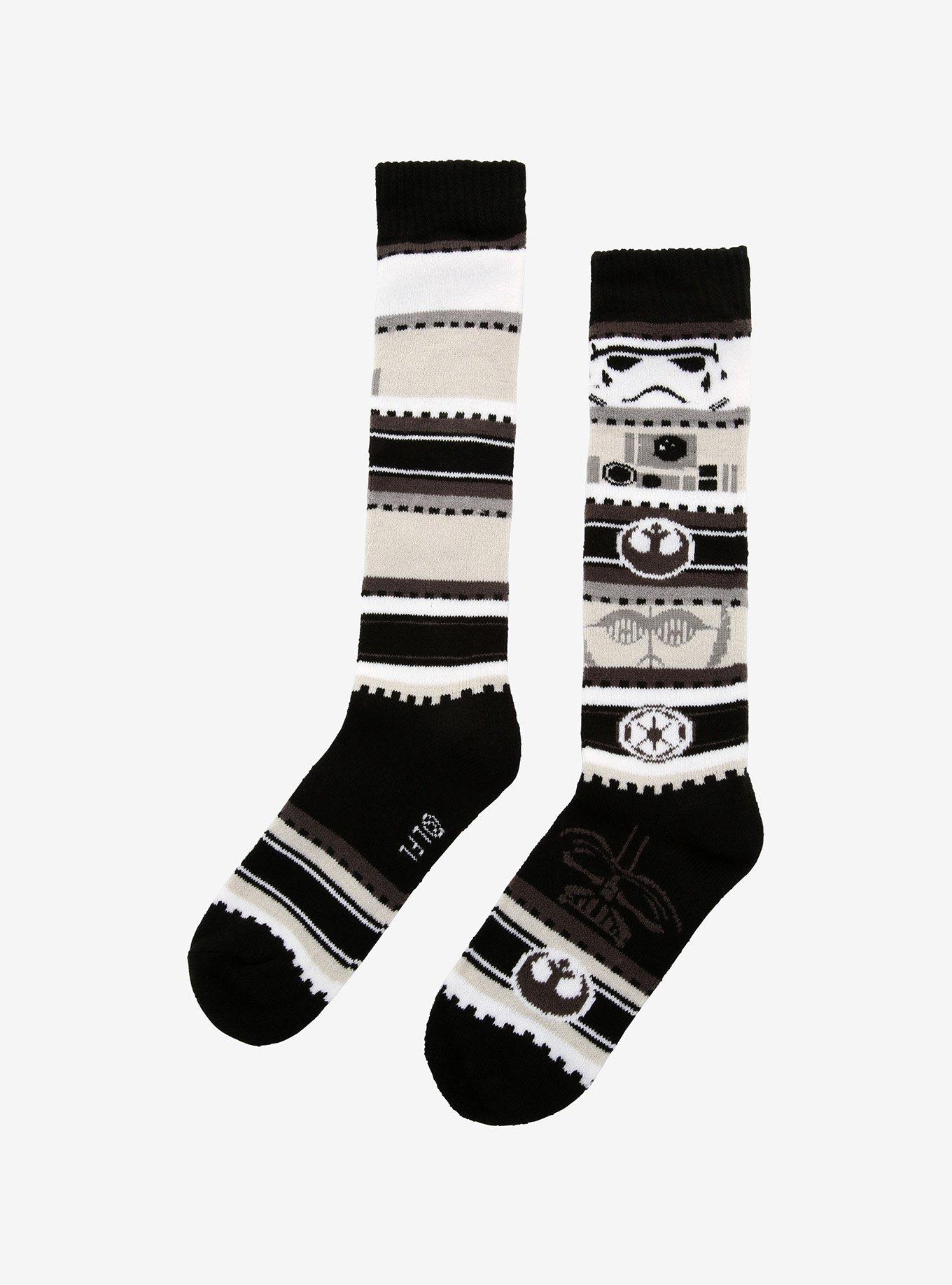 Star Wars Sweater Knee-High Socks, , alternate