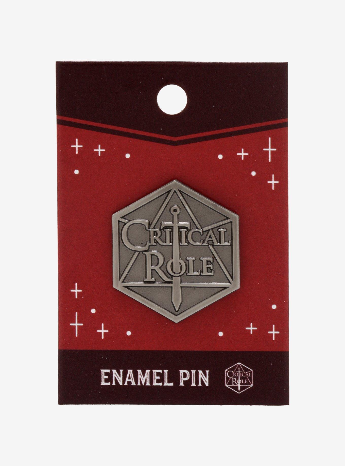 Critical Role Logo Enamel Pin, , alternate