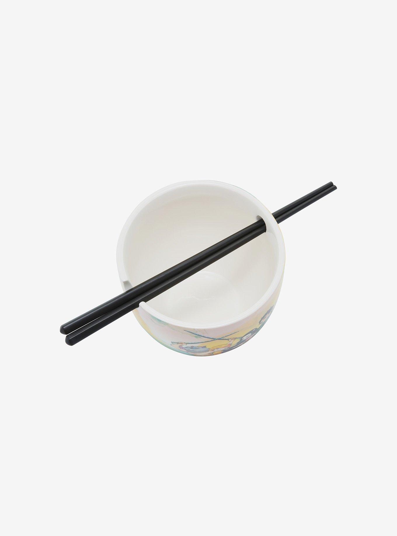 Demon Slayer: Kimetsu No Yaiba Watercolor Ramen Bowl With Chopsticks, , alternate