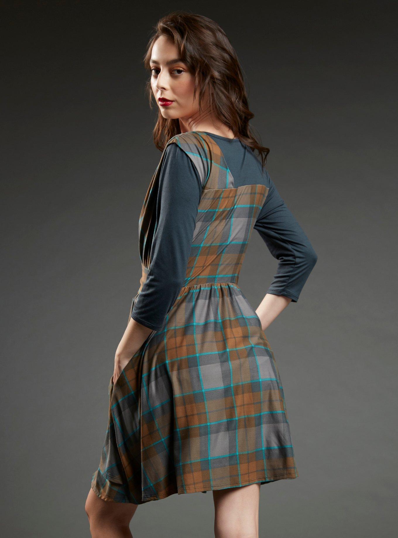 Outlander MacKenzie Tartan Cinch Dress, MULTI, alternate