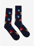 Sonic The Hedgehog Toss Crew Socks, , alternate